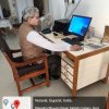 Hon. V.C. Sir use the computer @ Home Photo 2